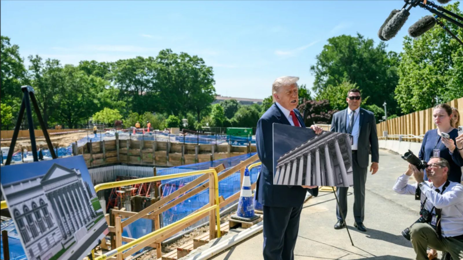 Апелациски суд го стопира проектот за 400 милиони доларска сала во Белата куќа
