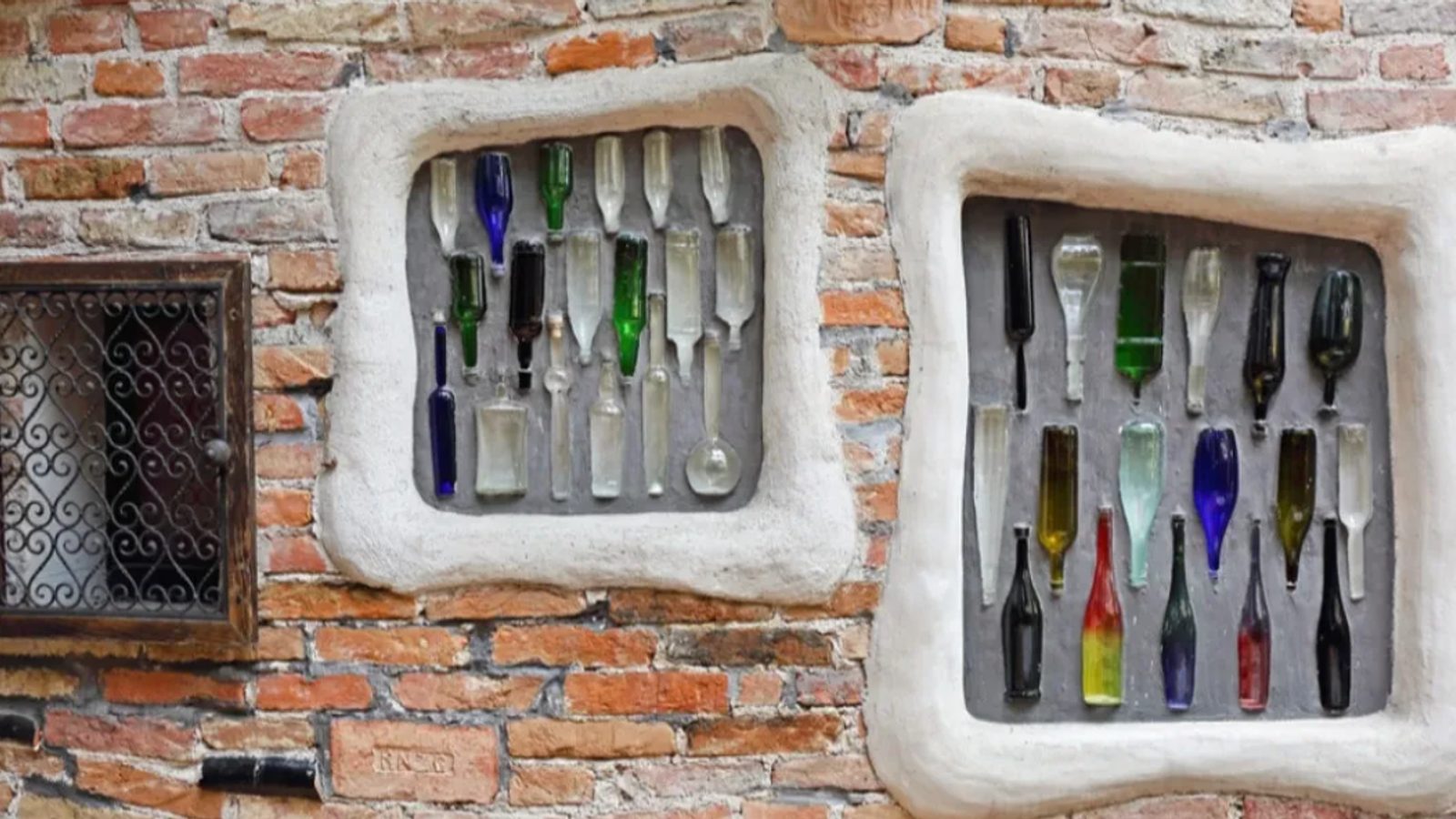 Australian couple builds house with recycled glass bottles in Tasmania