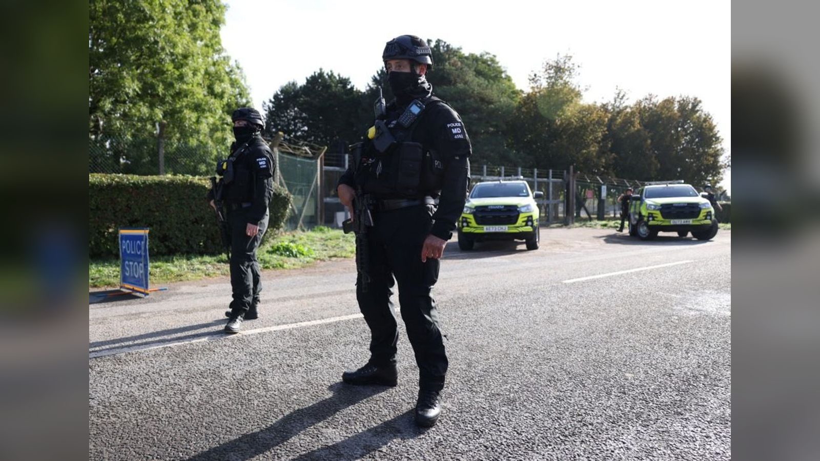 Andy Burnham accuses Iran over incident near RAF Fairford; Tehran demands evidence