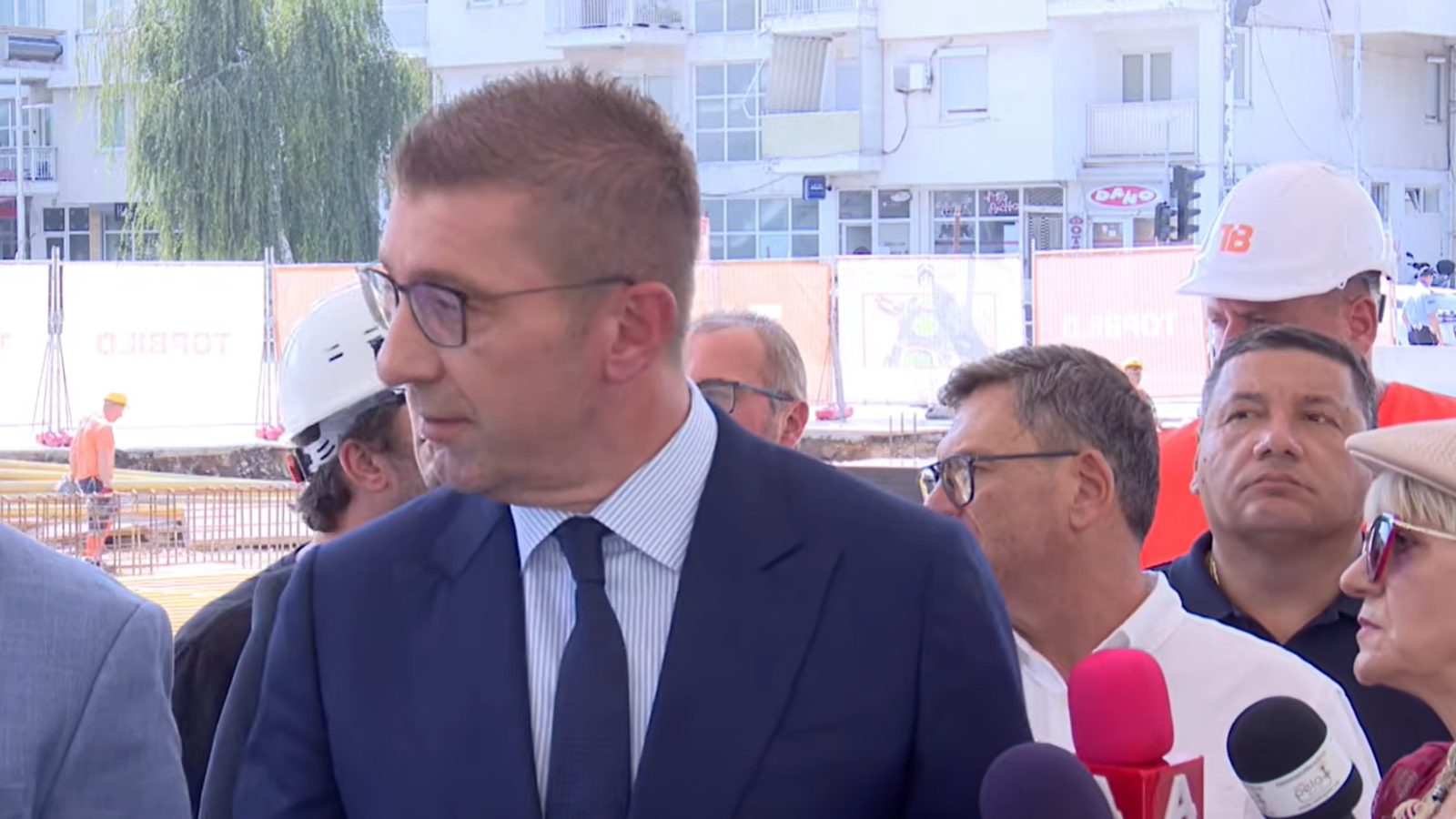 „Дали е сè во ред“ — премиерот Христијан Мицкоски ја прекина изјавата во Прилеп