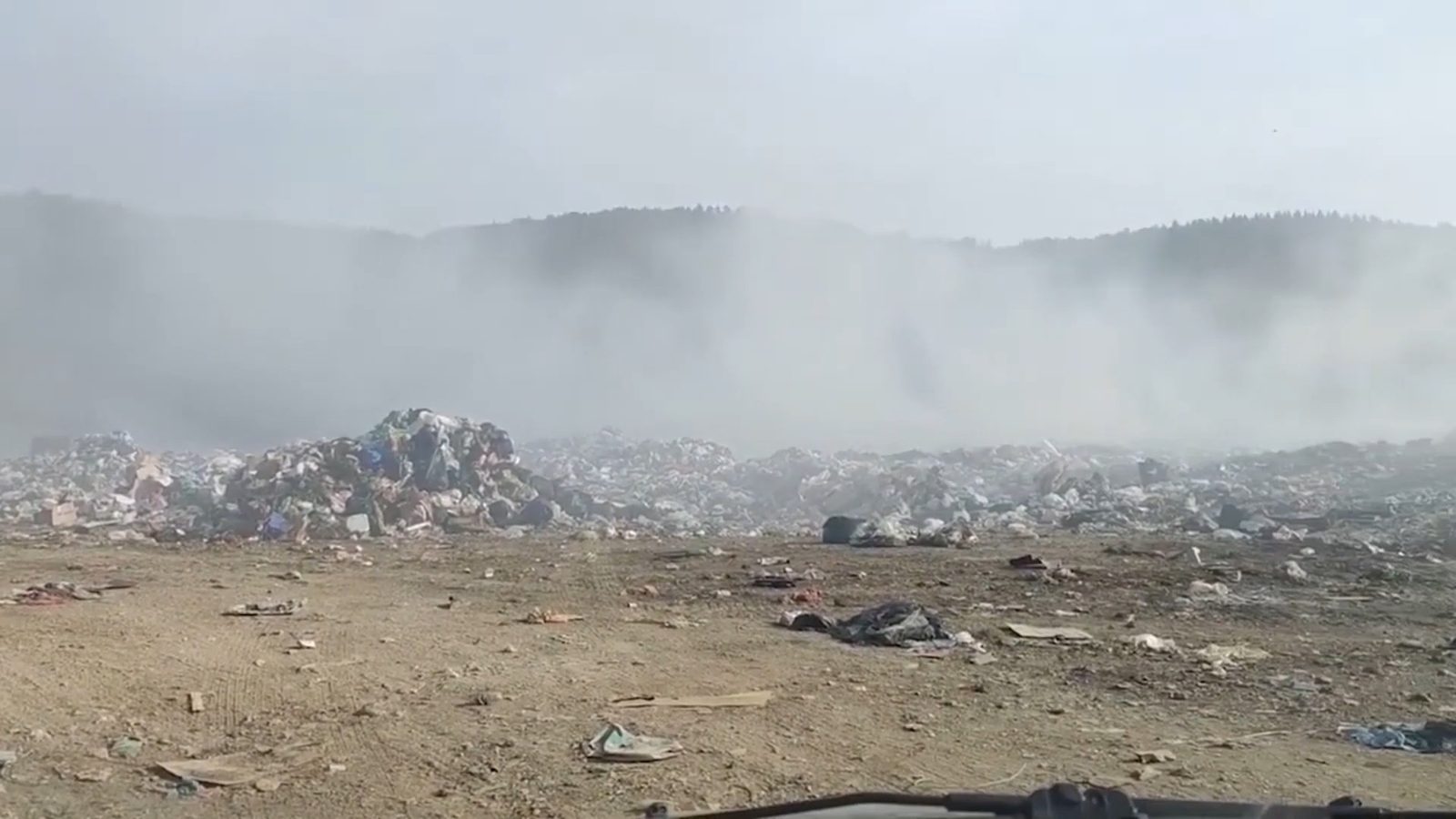 Депонијата „Буково“ и новата градба го загрозуваат воздухот во Охрид
