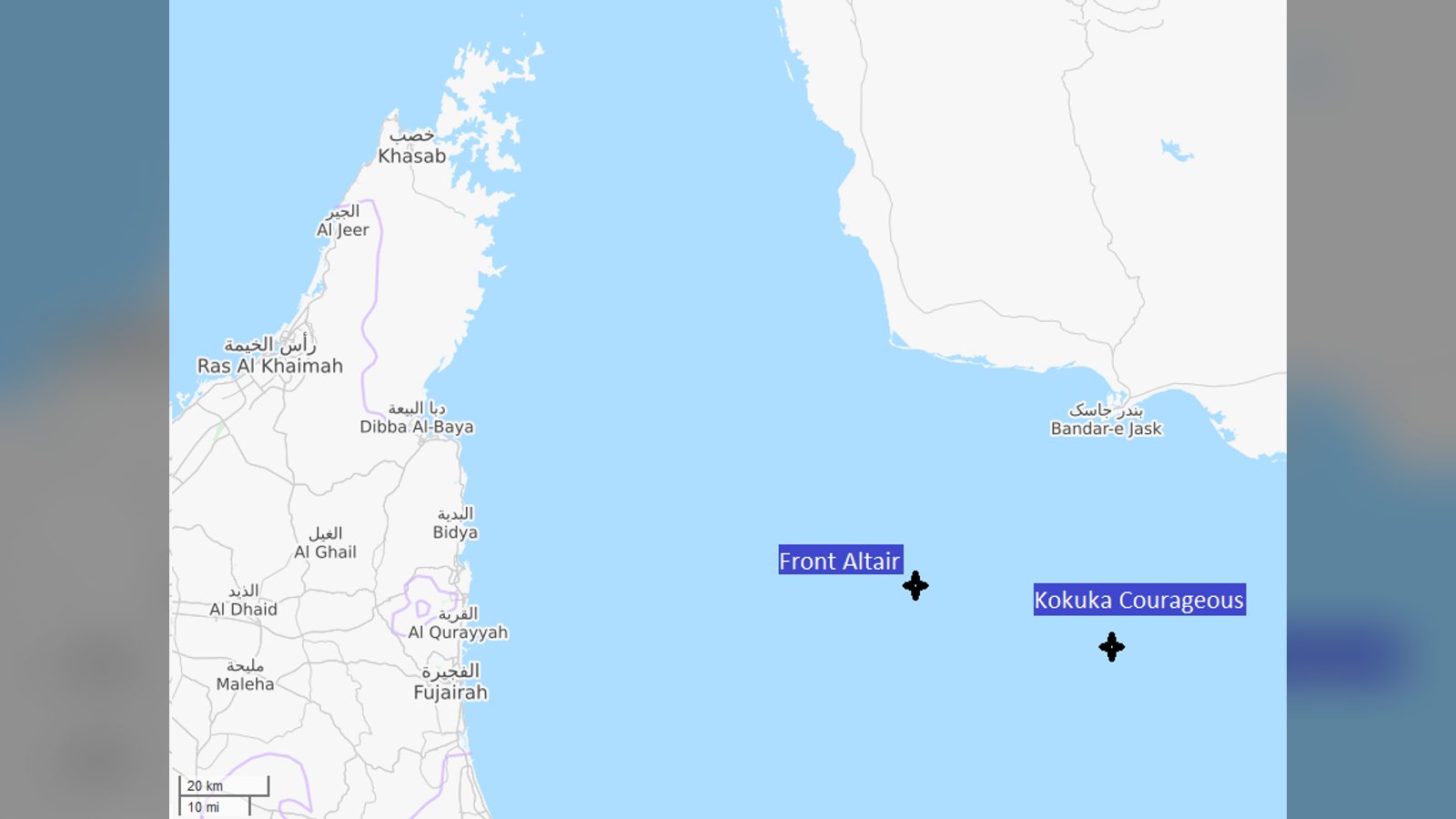 Iran: Oil flow through the Strait of Hormuz cut by 60%