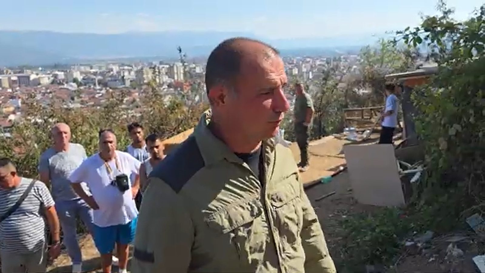 Избегната катастрофа во Тетово — изгаснат пожар над православните гробишта