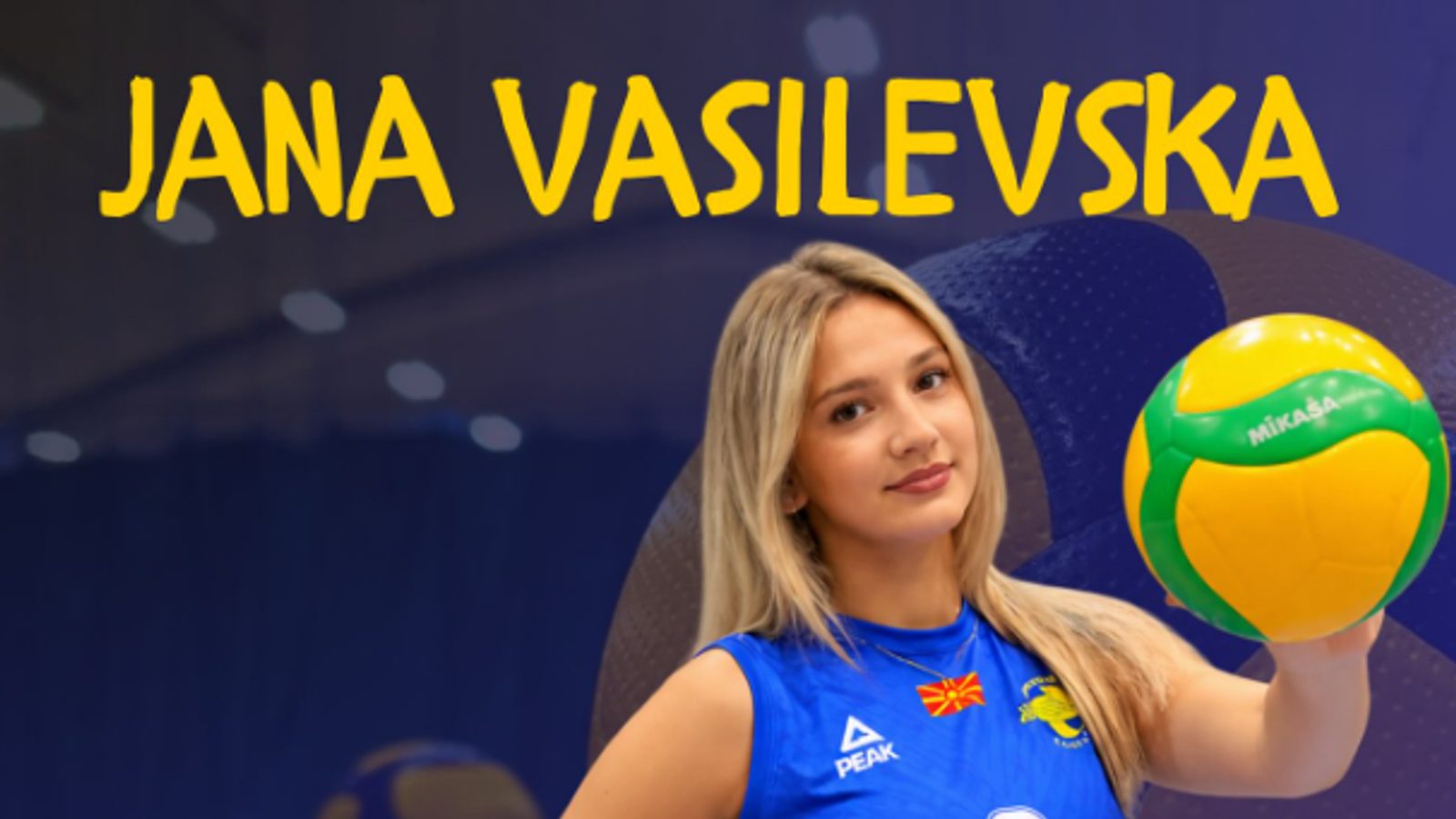 Јана Василевска од младинските категории до сениорскиот тим на Јанта Волеј
