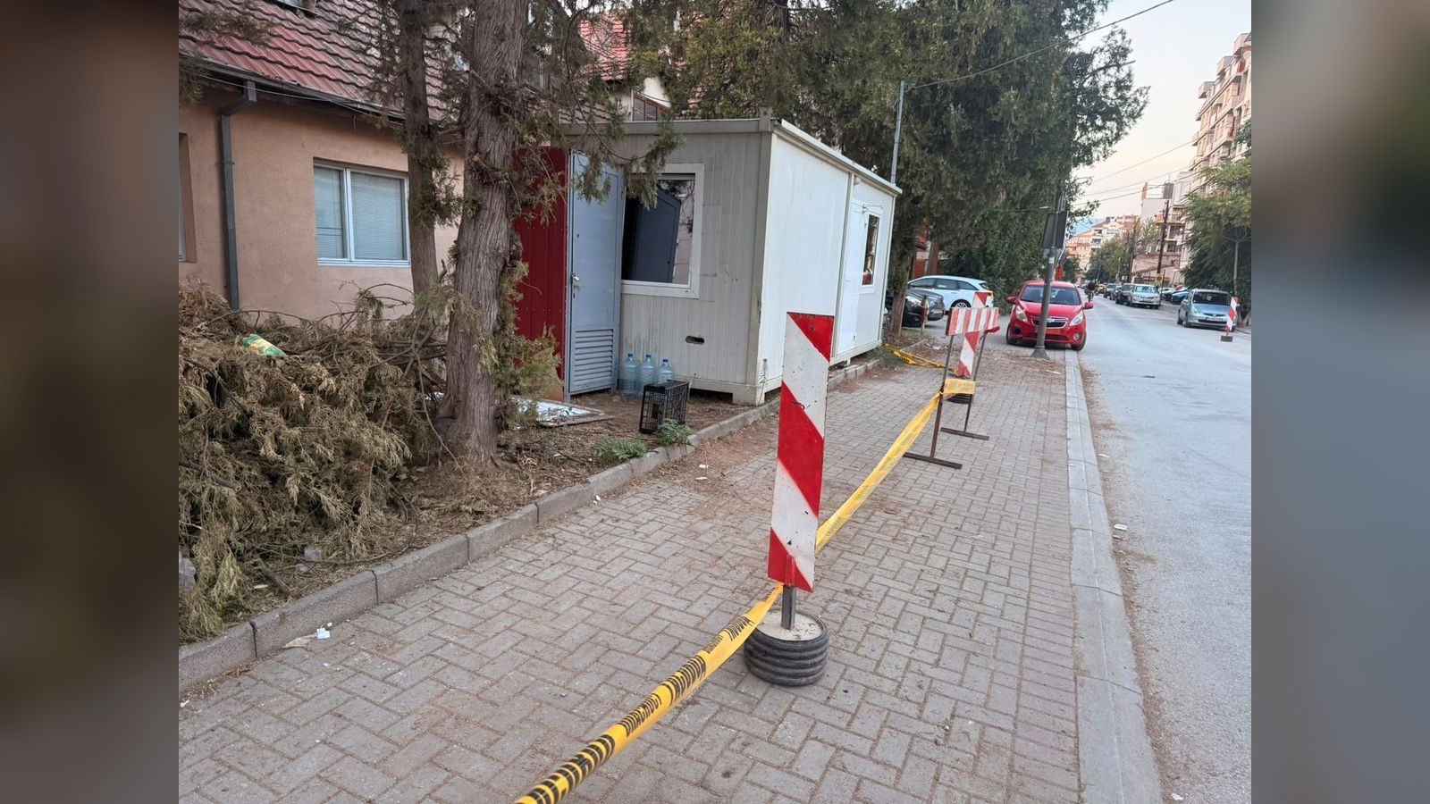 Fines and removal of unauthorised bollards at Centar construction sites