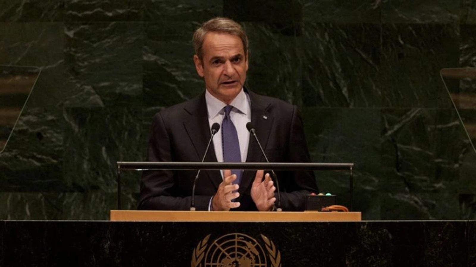 Mitsotakis at the UN: "We are builders of bridges, not creators of problems"