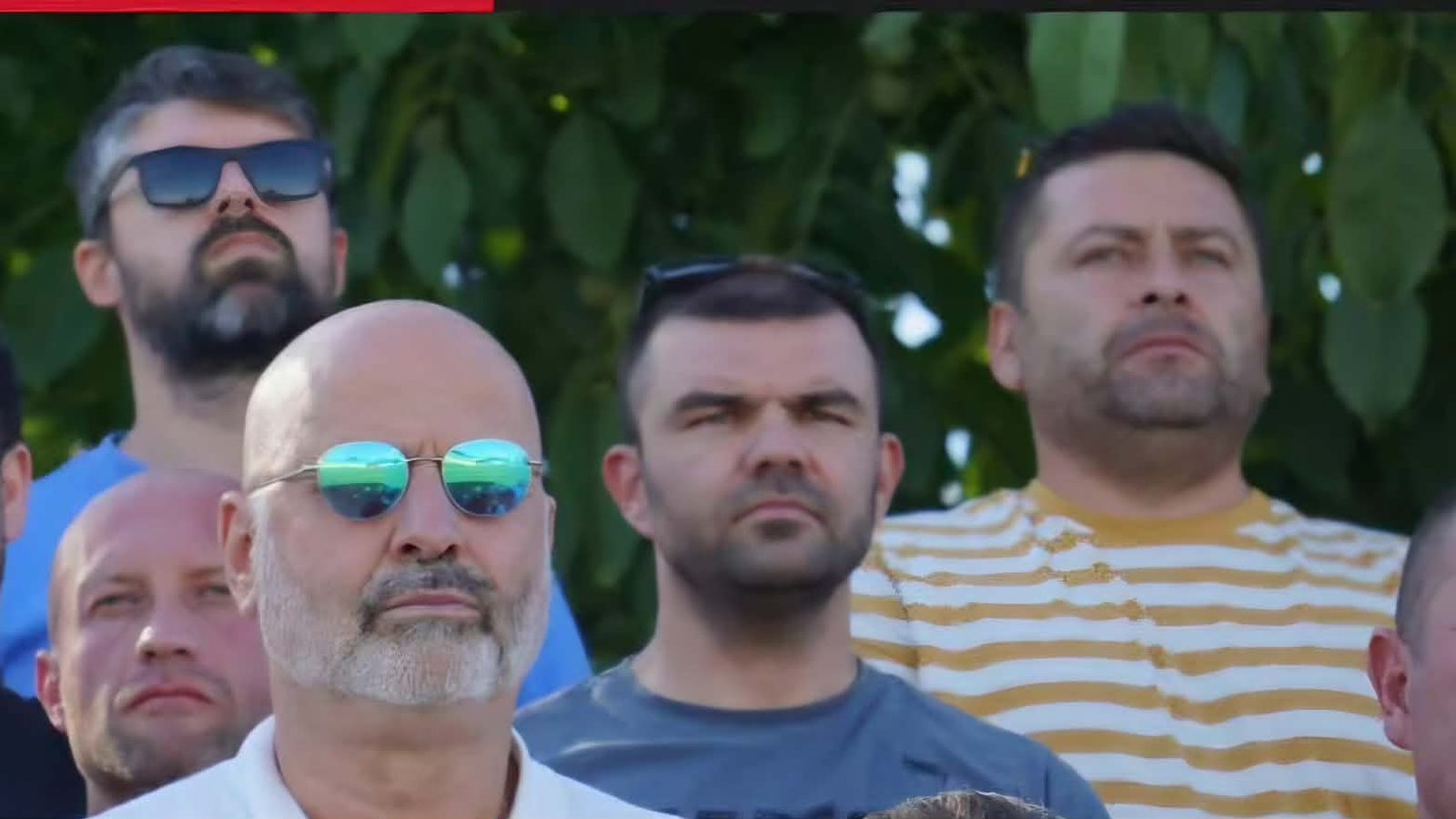 Miodrag "Grof" Božović watches Vardar in Cup tie against Ovche Pole