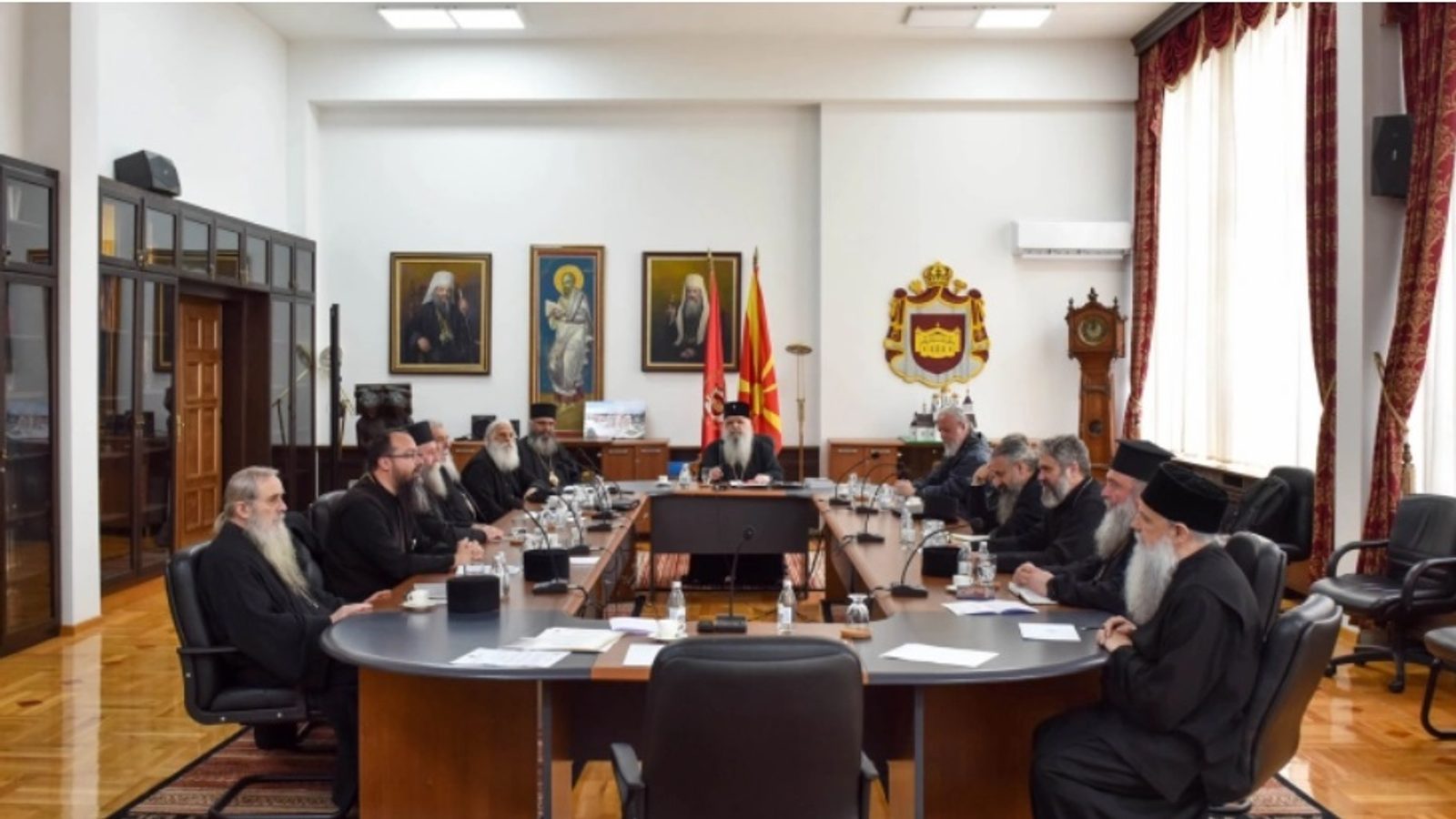 Kisha Ortodokse cakton Georgij dhe Kliment për vizitën në Moskë