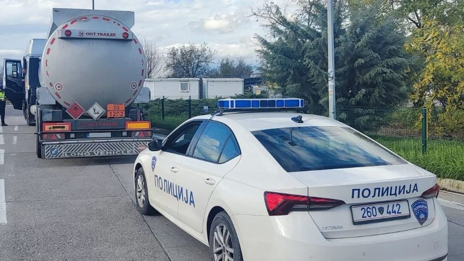 МВР контролираше 781 товарно возило — 101 неправилност, 25 камиони исклучени од сообраќај