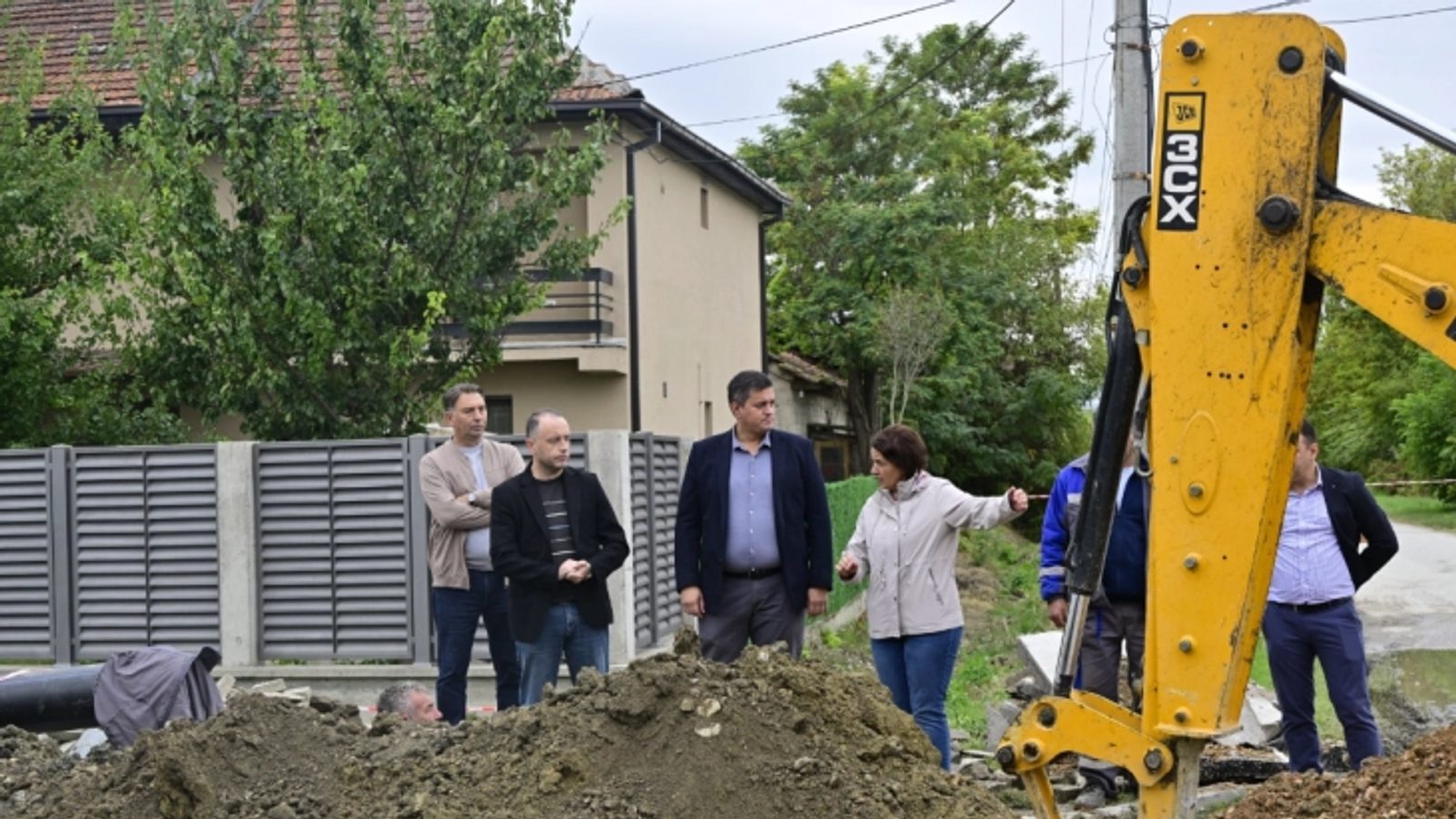 Општина Илинден ја обнавува главната водоводна мрежа во Кадино