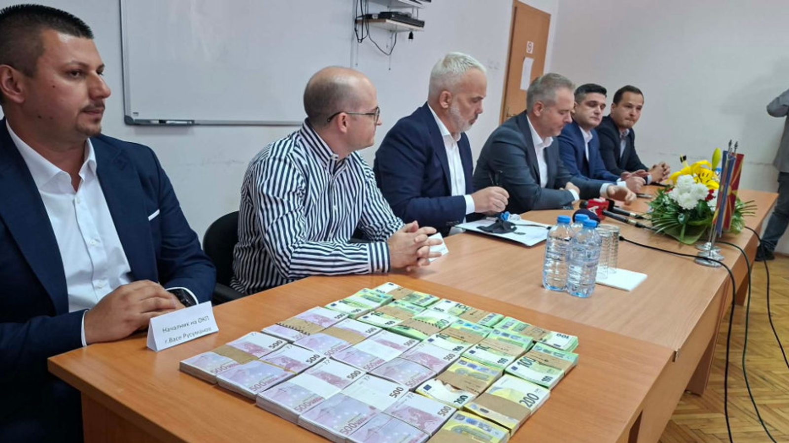 Полицијата пронајде 597.500 евра во Струмица; поднесени кривични пријави