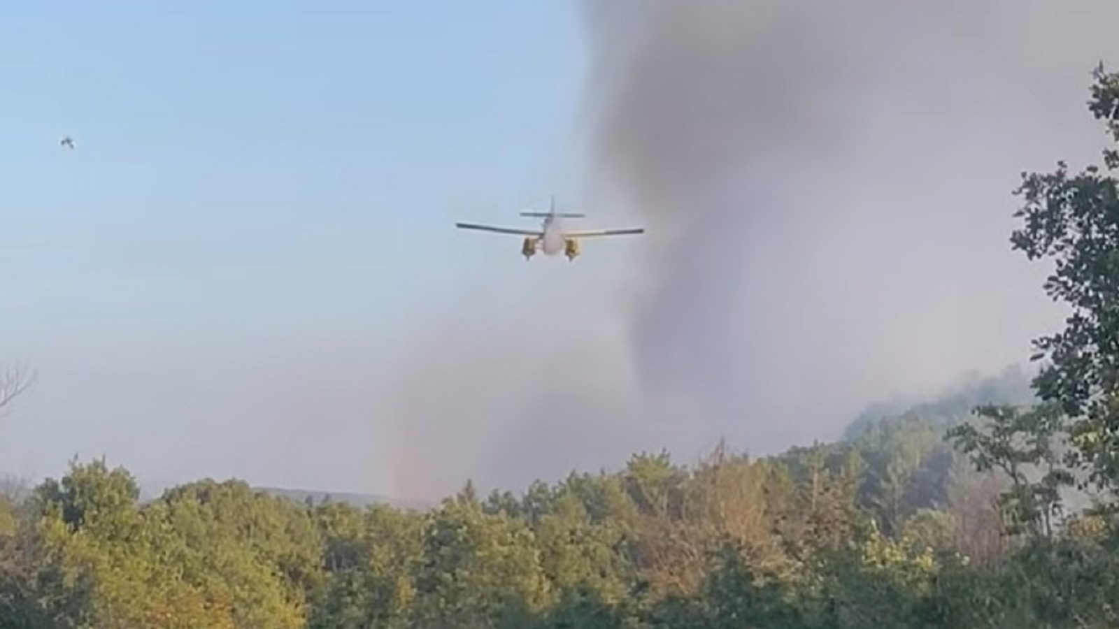 Пожар од Косово навлезе кон Грачани; чад се чувствува во Скопје, вели Ангелов