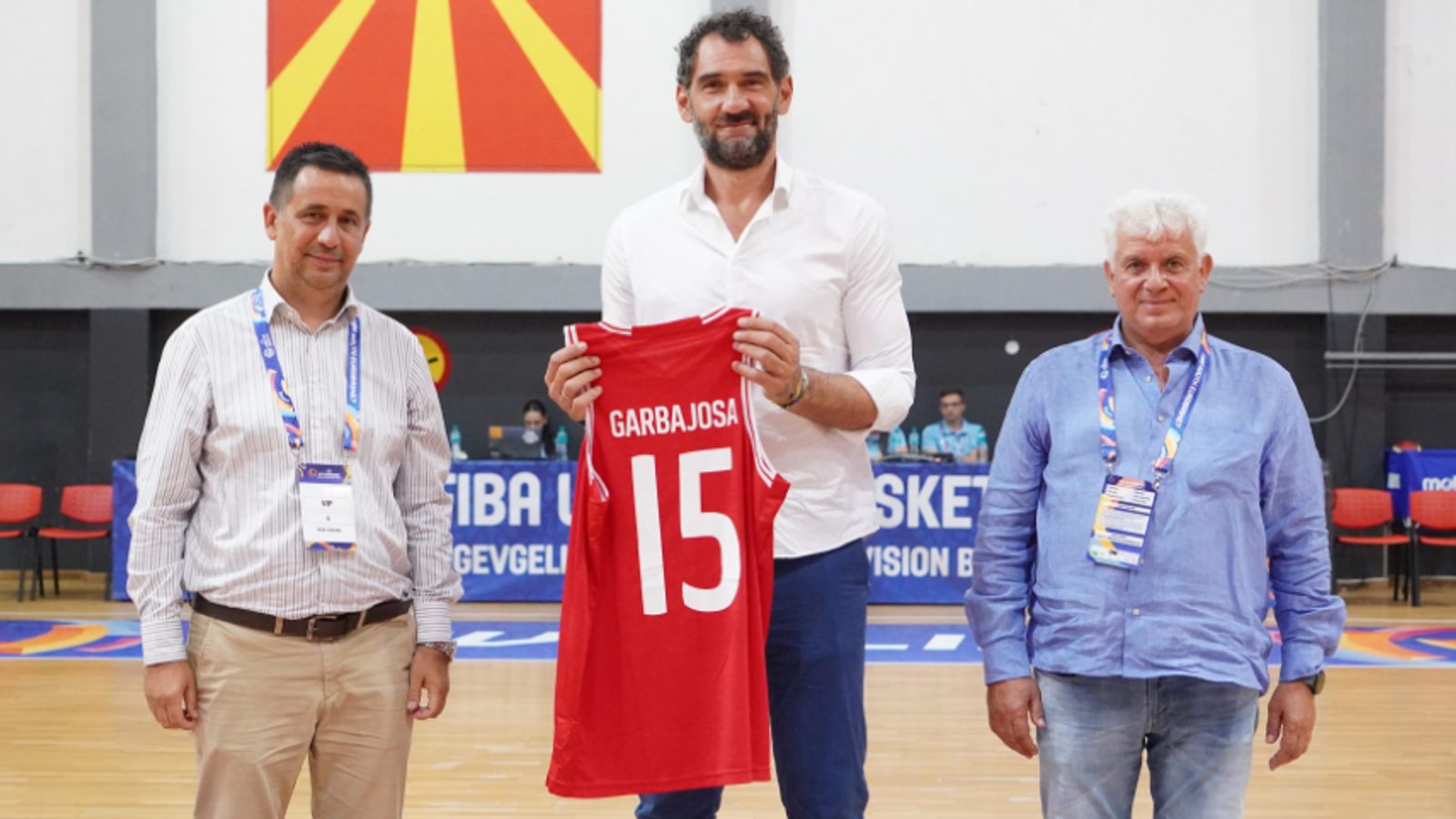 Претседателот на ФИБА Европа, Хорхе Гарбахоса, го посети Гевгелија