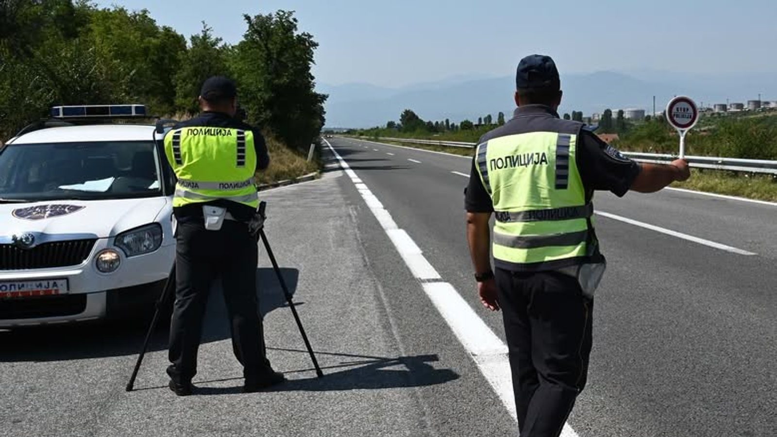Романец уапсен на Табановце поради пребрзо возење