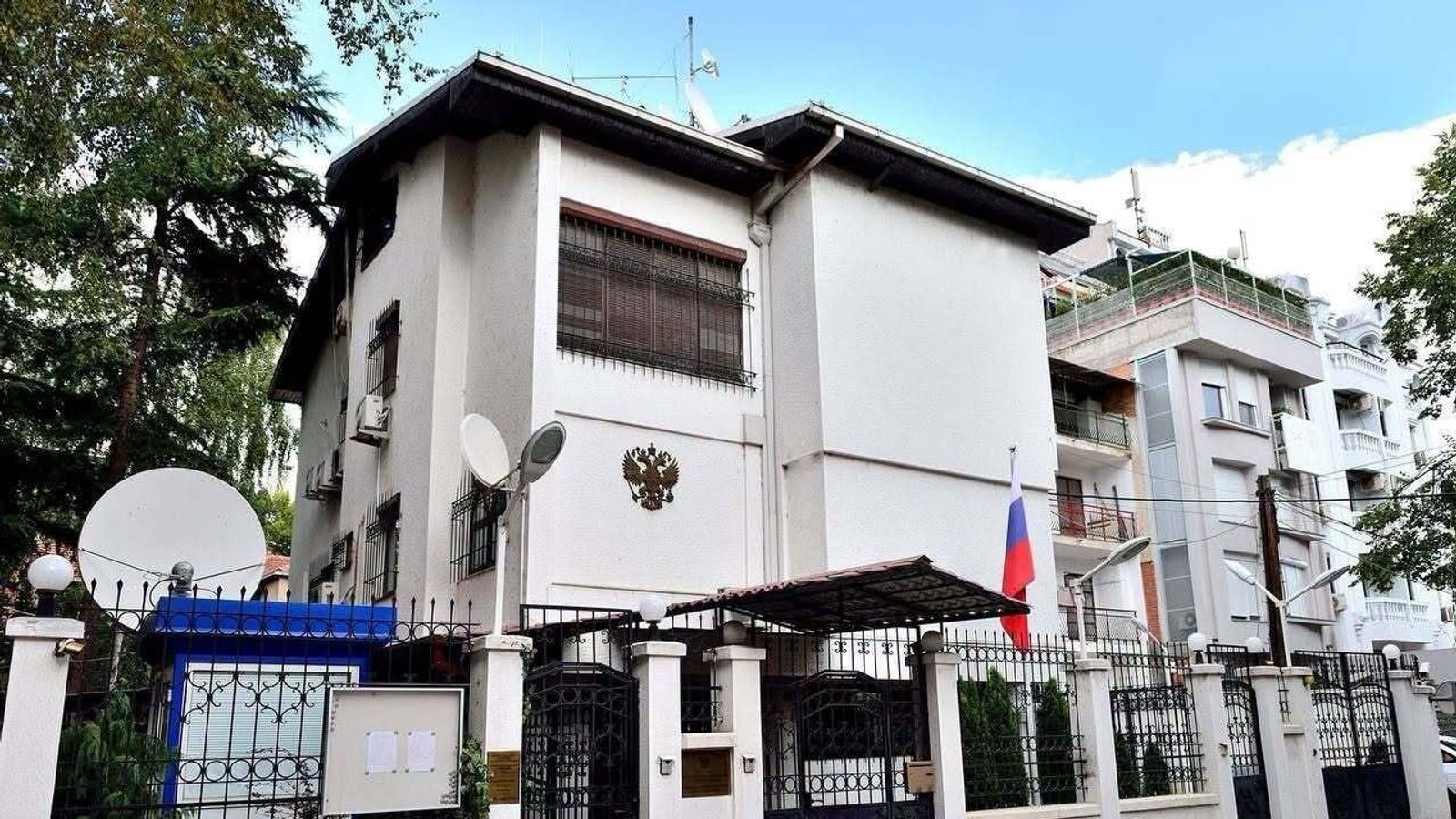 Russian Embassy in North Macedonia rejects ANB accusations of propaganda network