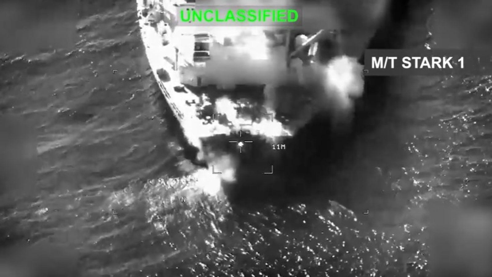 U.S. says it struck three Iran-linked oil tankers after attacks on U.S. warships