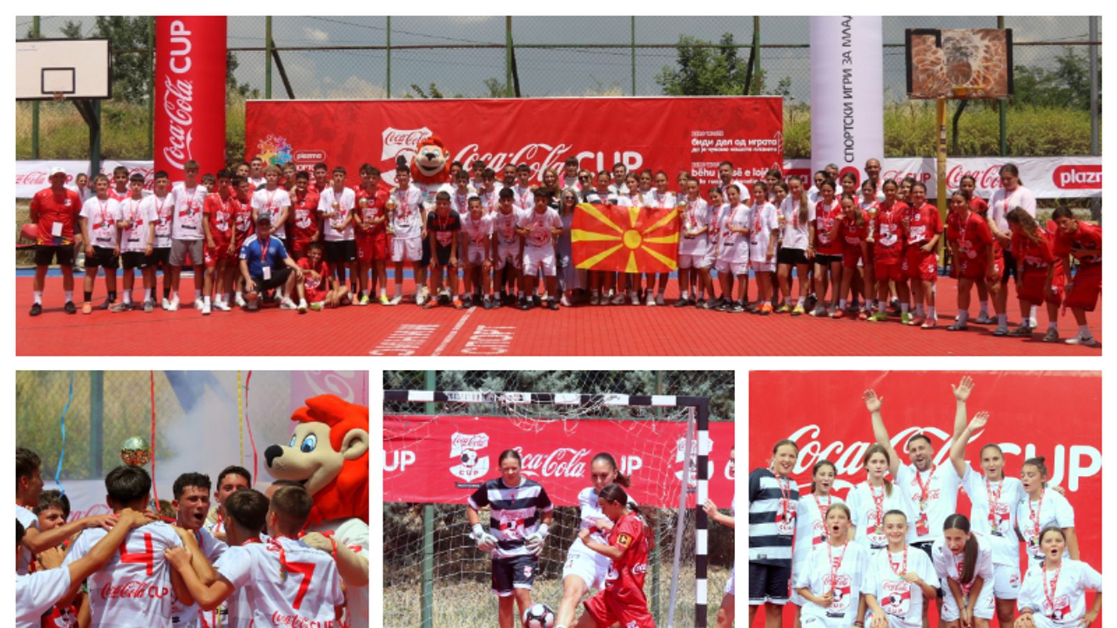 „Сарај“ и „Тигрици“ се државни победници во Coca‑Cola Cup