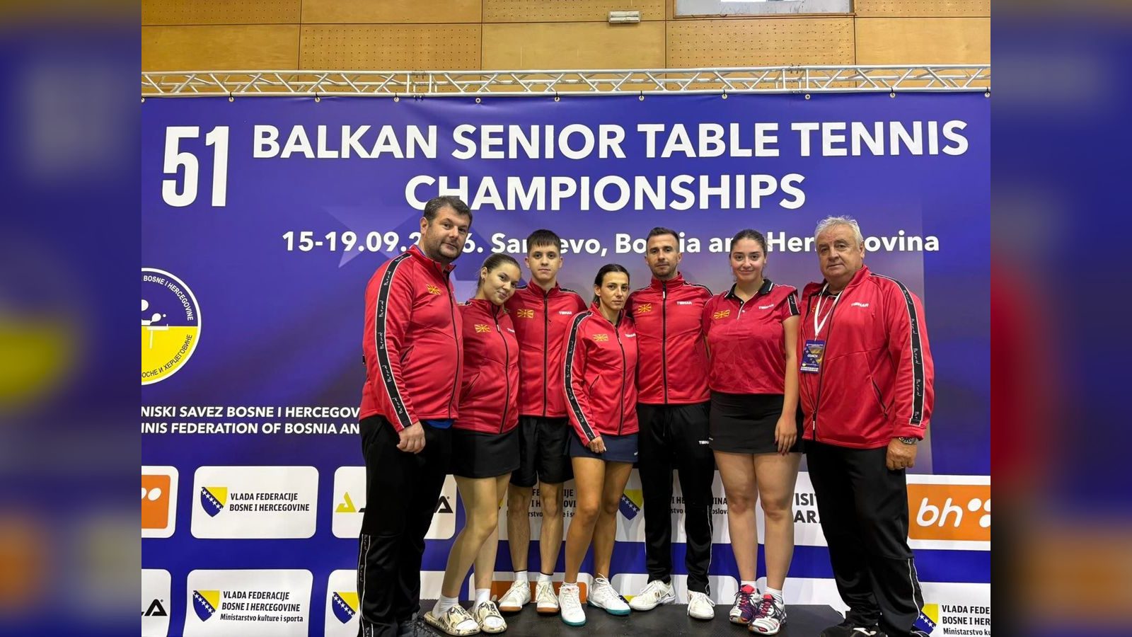 Vendi i 7-të për përfaqësuesen e Maqedonisë në Kampionatin Ballkanik në Sarajevo