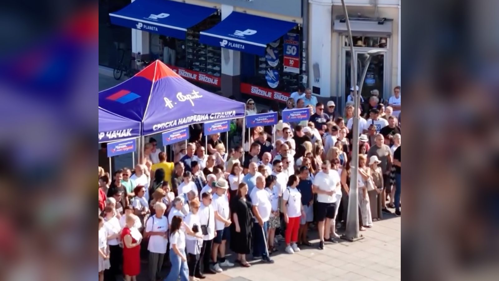 „Шаторска кампања“ низ Србија: како СНС ги претвора собирите во изборна кампања