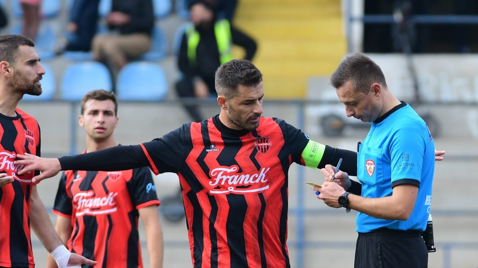 Shkëndija Aračinovo demands federation action after referee allegedly calls captain an "illiterate monkey"