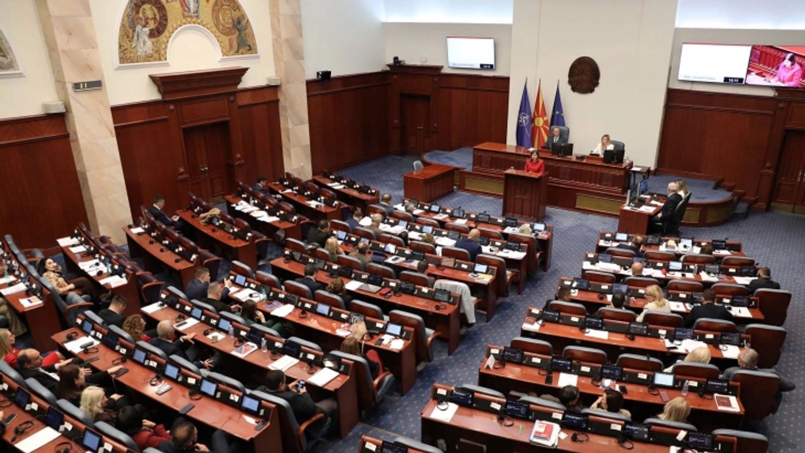 Собранието ја одби интерпелацијата за министерката Сања Божиновска