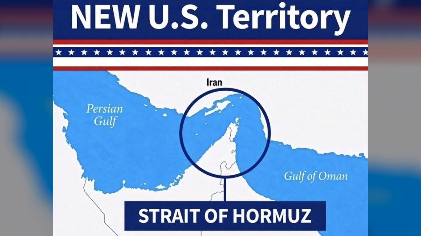 Трамп го опиша Ормускиот Теснец како "Нова територија на САД"